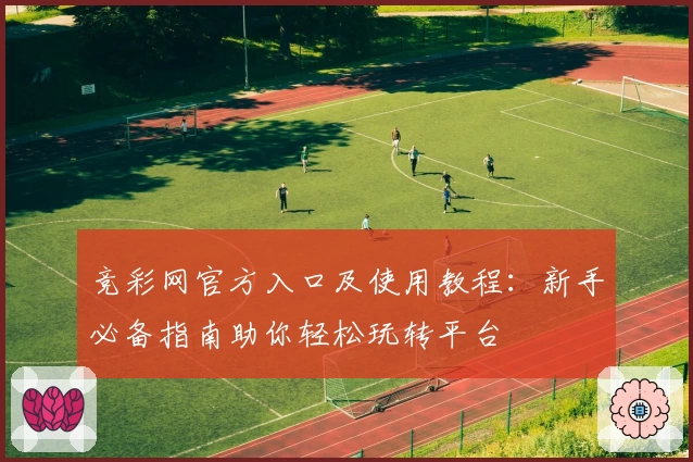 竞彩网官方入口及使用教程：新手必备指南助你轻松玩转平台